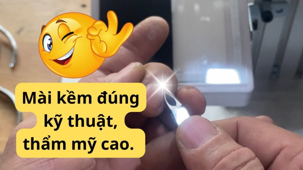 hướng dẫn mài mặt kềm