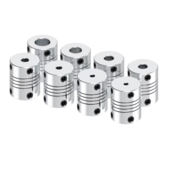 Alternative view of Khớp Nối Trục Mềm D19-L25 Chính Hãng – Khớp Nối Trục Động Cơ CNC